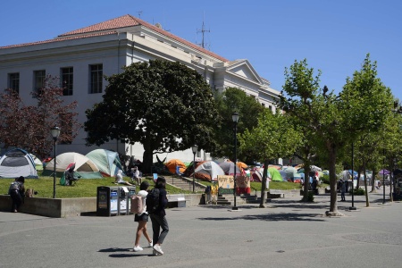 Gaza Protest Encampment
Sproul Plaza, UC Berkeley
Berkeley, California