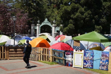 Gaza Protest Encampment
Sproul Plaza, UC Berkeley
Berkeley, California
