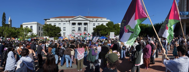 Gaza Protest
Sproul Plaza, UC Berkeley
Berkeley, California