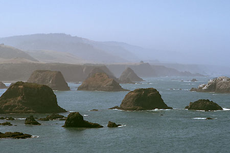 Near Mendocino, California