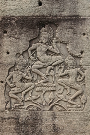 Dancers
Bayon South Library 
Ankhor Thom , Cambodia
