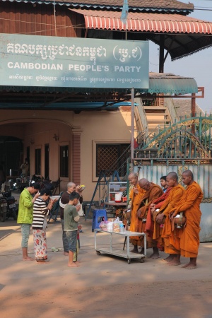 Monk Offerings
Siem Reip, Cambodia