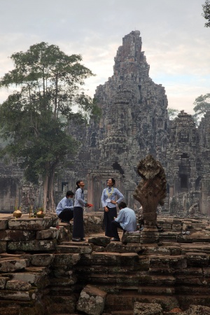 Bayon, East EntryAngkor, Cambodia