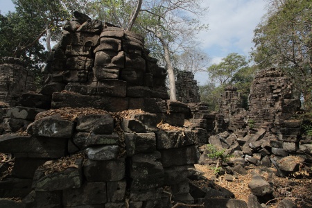 Face TowersBanteay Chmar, Cambodia