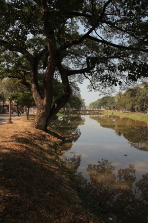 Siem Reap River, DowntownSiem Reap, Cambodia