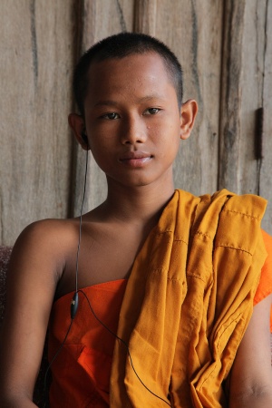 Connected MonkPhnom Sampow, Cambodia