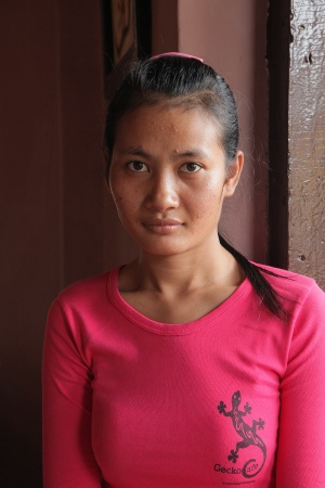 Gecko Cafe WaitressBattembang, Cambodia