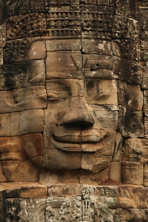 Face, BayonAngkor, Cambodia