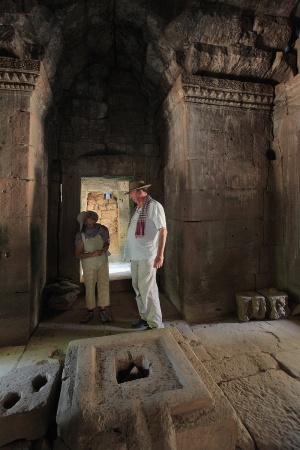 Mui and John, Ta SomAngkor, Cambodia