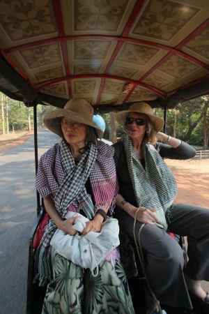 Mui and JoyceAngkor, Cambodia