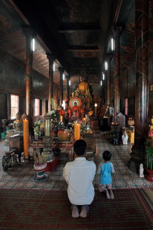 Wat Phnom Penh InteriorPhnom Penh, Cambodia