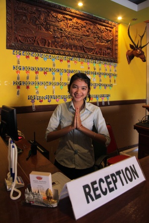 Hotel Receptionist
Sisophone, Cambodia
