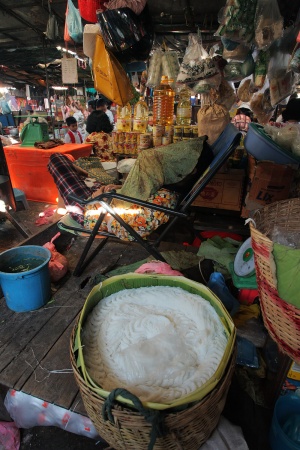 Rice Noodles, Central MarketPhnom Penh, Cambodia
