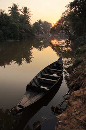 River SunriseSiem Reap, Cambodia