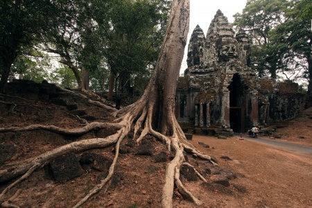 South Gate, Angkor ThomAngkor, Cambodia