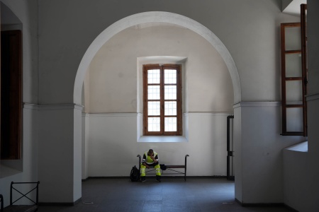 Entry Corridor
Chilean Museum of Pre-Columbian Art
Santiago, Chile