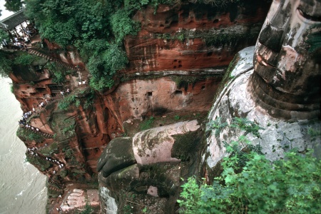 Giant Buddha
Leshan, Sichuan, China 

