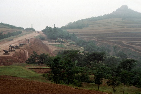 Part of the Tomb of Empress Wu Zietan
Xi'an, Shaanxi, China