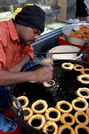 Jalebi Artisan, Chandni ChowkNew Delhi, India