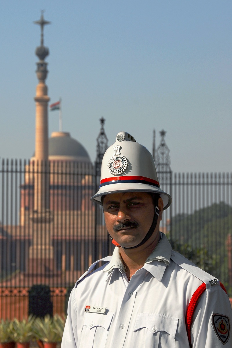 bill-hocker-guard-rashtrapati-bhavan-new-delhi-india-2006