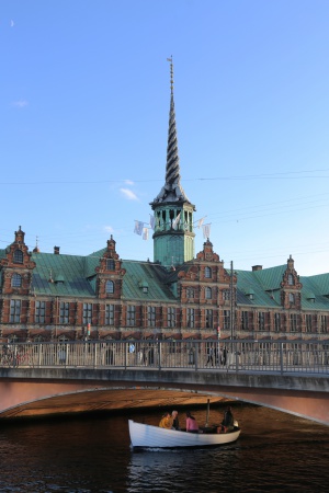 Stock Exchange Building and canal
Copenhagen, Denmark