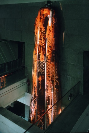 Barbara Shawcroft, fiber artist
Legs
Embarcadero BART Station
San Francisco, California
