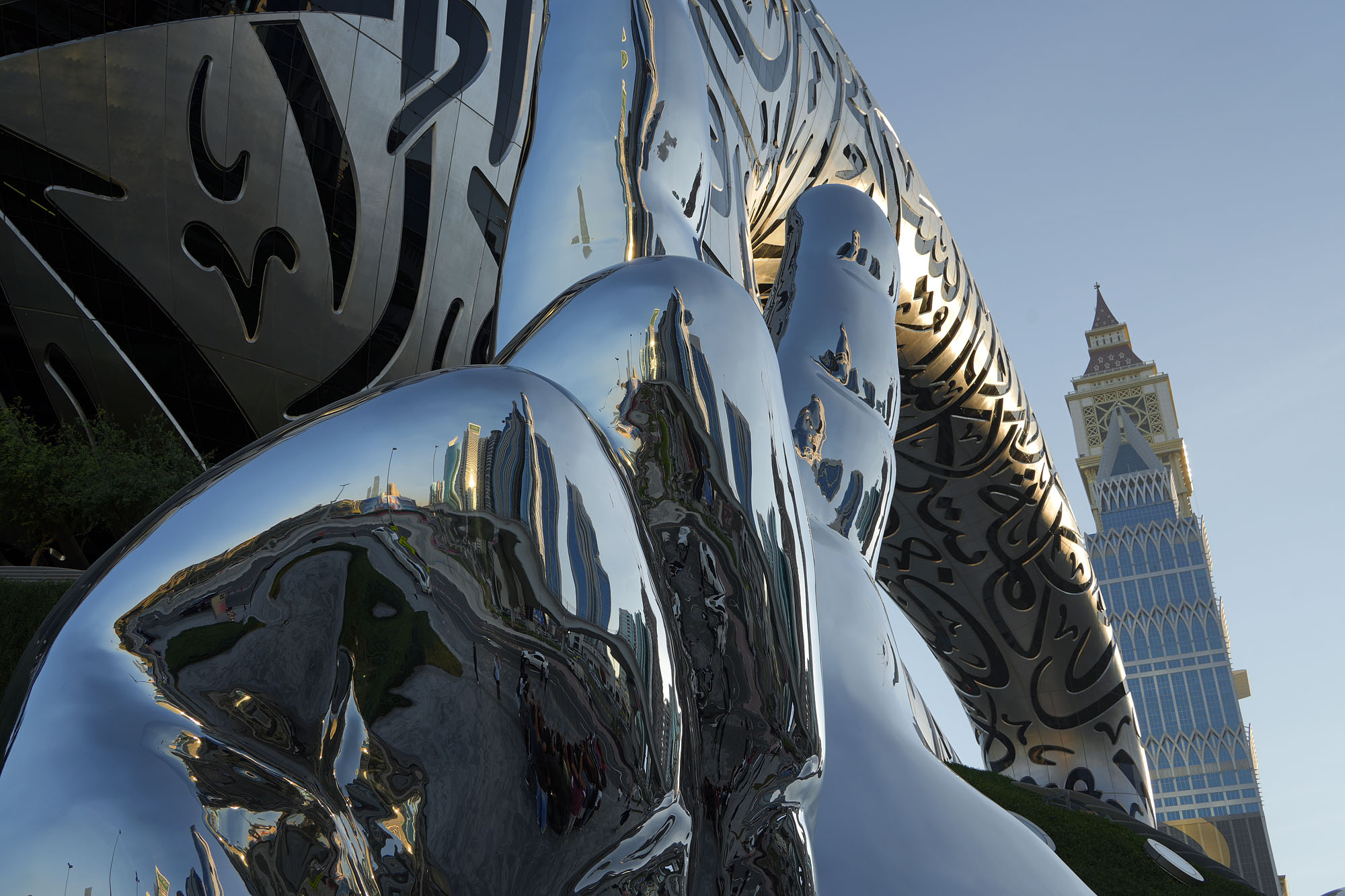 bill-hocker-three-fingers-salute-museum-of-the-future-dubai-uae-2024