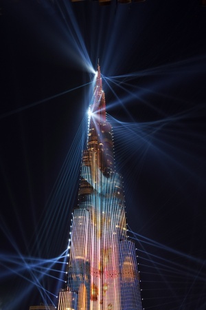 Burj Khalifa Light Show
Dubai, UAE