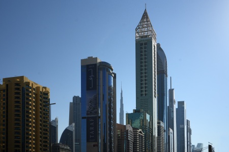 Towers on Sheikh Zayed Road
Dubai, UAE