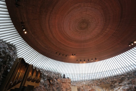 Temppeliaukion Church
Helsinki, Finland