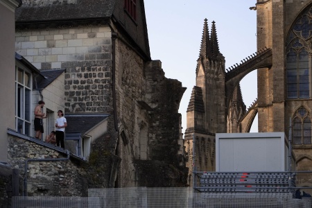 Cathedral buttress
Tours, France