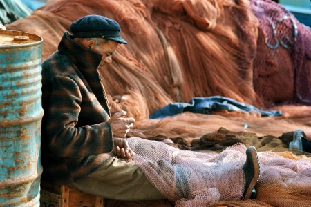 Mending Nets 
Sète, France