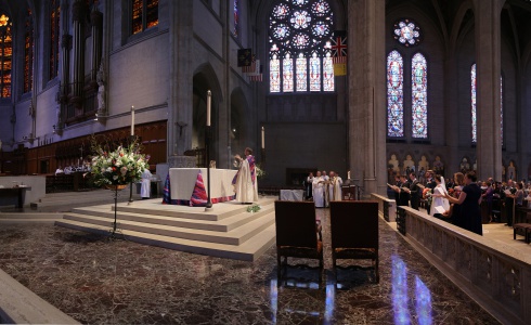 Ellen Leslie & Eric Choate Wedding
Grace Cathedral
San Francisco, California