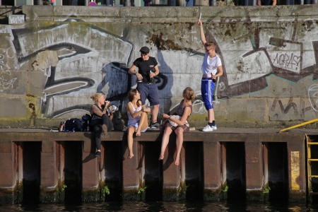 Near Friedrichstrasse Station
Berlin, Germany