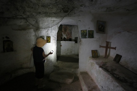 Grotto Chapel
Angelokastro
Corfu, Greece