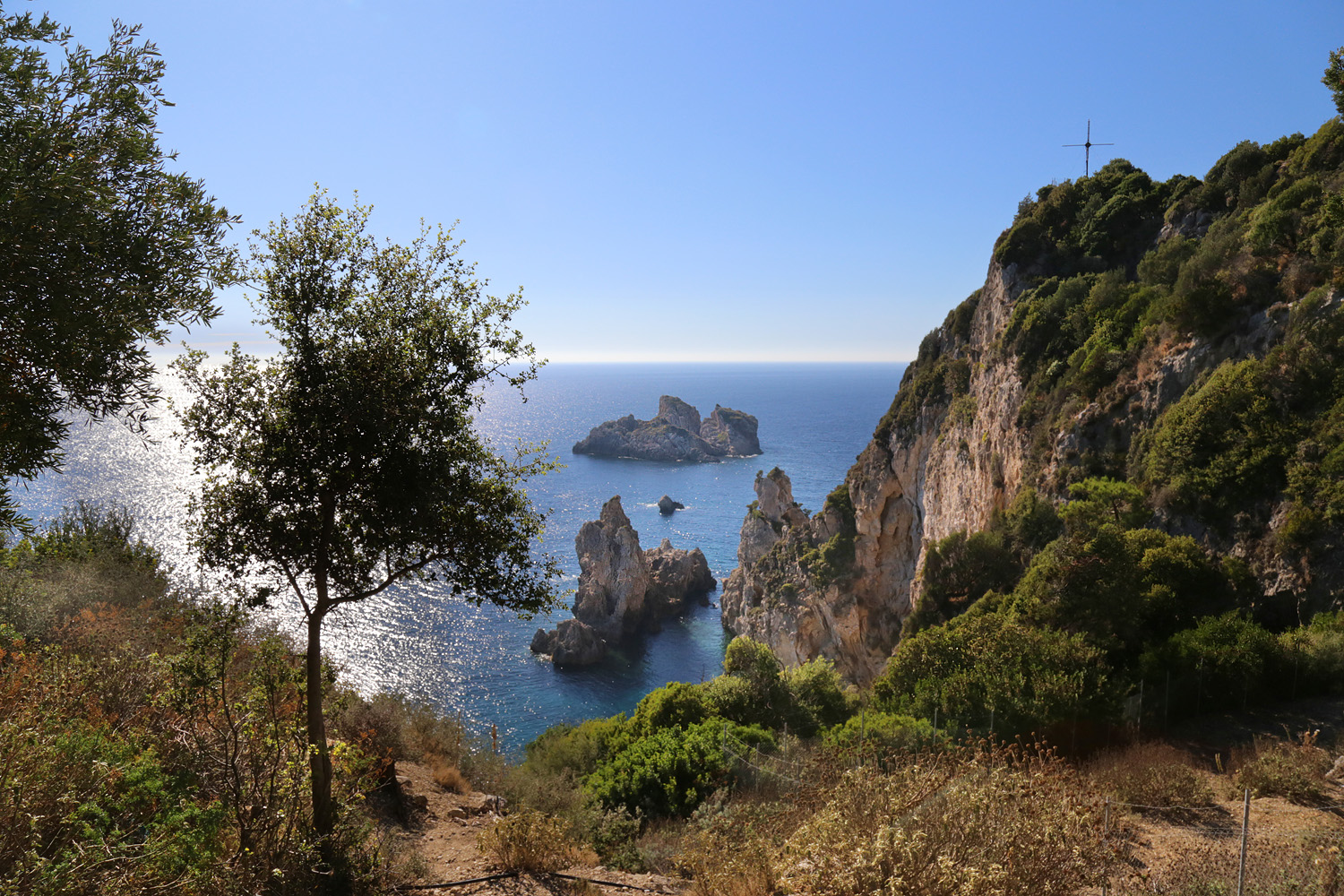 bill-hocker-view-form-the-paleokastritsas-monastery-corfu-greece-2017