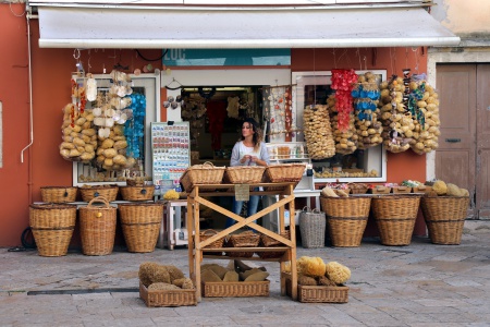 Sponge Shop
Kerkyra, Corfu, Greece