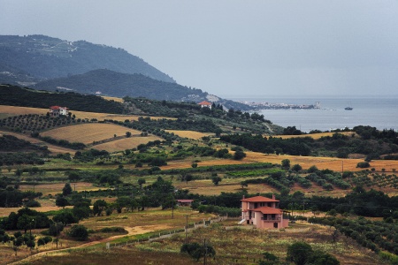 Leaving Ouranopoli
Athos Penninsula, Greece