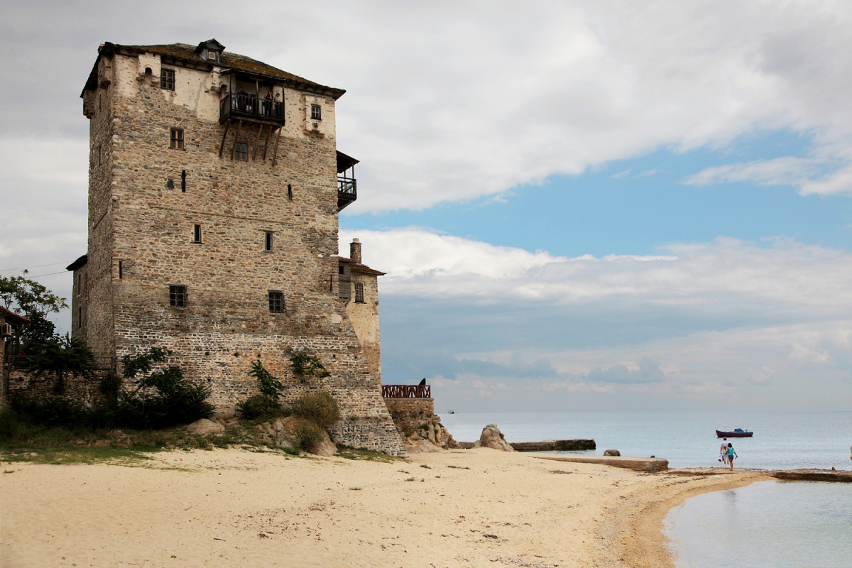 bill-hocker-byzantine-tower-ouranoupoli-greece-2010