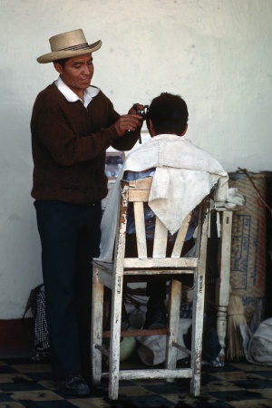 Barber Shop
Chichicantenango, Guatemala