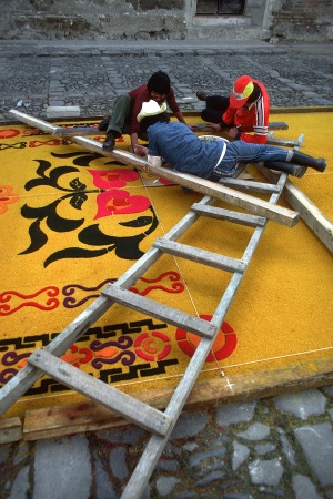 Easter Sawdust Carpet
Antigua, Guatemala