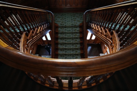 Staircase, Iolani Palace
Honolulu, Hawai'i
