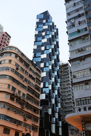 A very original Building
Residence, Mong Kok
Kowloon, Hong Kong