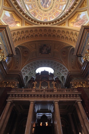Organ Loft
St. Stephen's Basilica
Budapest, Hungary 