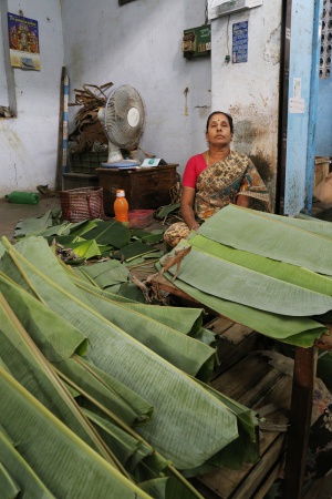 Banana Leaves
Pondicherry, India