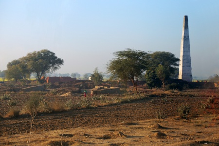 Brick yard
Near Agra, India