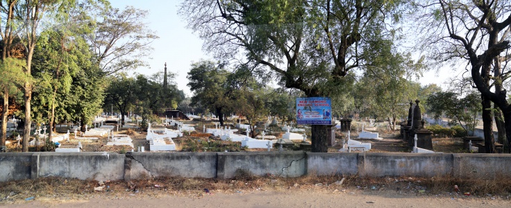 Christian Cemetery
Near Aurangabad, India