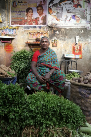 Produce Vendor
Pondicherry, India