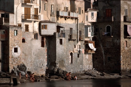 	Bathers
Cefelù, Sicily