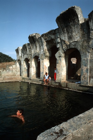 The Baths at Fordongianus, Sardinia
